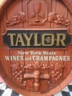 Taylor New York State Wines And Champagne 3d Barrel Bar Sign Hanging Vintage