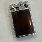 Vintage 50s 60s Ronson Gem Lighter Tortoise Shell Stripes
