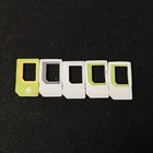 10x Sim Card Adapters Nano-to-micro   Micro-to-standard  2731