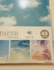 Nice   Clouds sky Print Design Origami Paper 5 9   x5 9    4patterns total 48    