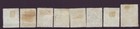 Northern Rhodesia - 1925 King George V - 8 Stamp Selection - Used