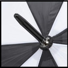 Golf Umbrella In Black And White The 60 In  Dia Is Sure To Keep You Dry New