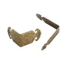 4pcs Vintage Style Antique Brass Embossing Decorative Corner Protectors 