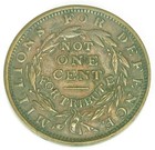 Hard Times Token Not One Cent  Ht 46r  Extremely Fine   205