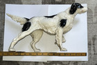 Cast Iron Antique Vintage Springer Spaniel Pointer Dog Doorstop