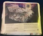 Vintage Springmaid Queen Sheet Set Anastasia Floral Fitted  Flat  2 Pillow Cases