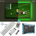 Rgb 5050 Led Strip Lighting Kit With Remote Usb Powered For Tv Background Light