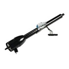 Black 32  Gm Tilt Manual Floor Shift Steering Column W ignition Key   Adapter