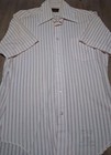 Vintage 1970s Short-sleeve Button-down Sears  the Men s Store  Adult Medium Vtg 