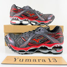 Mizuno Wave Prophecy 1 Red Gunmetal D1ga265101 Men s Size