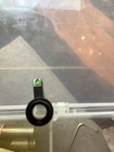 Front Pistol Sight - Clamp-on Band   - Green  Dot Fiber Optic  Tall