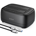 Orico Dual Bay Hard Drive Docking Station Type C usb 3 0 For 2 5   3 5   Hdd Ssd