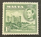 Travelstamps  Malta Stamps Scott   193a - 1d Verdala Palace - Mint Mnh Og