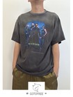 Gotofree Streetwear High Street T Shirt Wash Black Loose Summer Short Sleeve Tee