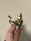 Vintage Metal Green Dragon Figurine