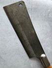 Vintage Rare German Ochsenkopf Hog Splitter Cleaver Wood Handle Good Condition