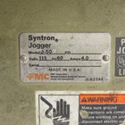 Fmc Jogger J-50-b Flat Deck Paper Jogger Shaker Table 22  X 17  115v 1ph