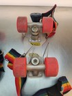70s Rare Tracker Trekker s Skateboard Trucks Roller Skates Rainbow Strap