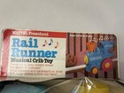 Vintage Mattel Preschool Rail Runner Musical Crib Toy Train 1979