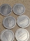 Lot Of 6  Gold Coast   1 Gaming Coins
