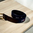 Vineyard Vines American Flag Whale Belt Canvas Leather Preppy Usa  Kids 26
