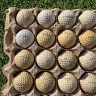 Vintage Antique Golf Ball Lot Of 30 Balls Top Flite Pro Staff Dunlop Macgregor