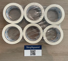 Ebay Logo Branded Shipping Packing Tape  6-rolls  White Black Free Fast Ship