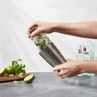 Cocktail Shaker  24 Ounces  Stainless Steel glass 