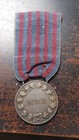  1911-1912  Italy Libya Silver Campaign Medal With Original Ribbon          L020
