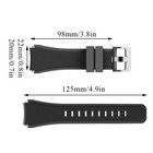 For Samsung Galaxy Watch 46mm Silicone Sport Replacement Band Strap Bracelet