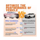 Carpartsdepot Front Active Grille Shutter W motor Compatible With 2017-2019 C   