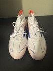 Adidas F50 Elite Women Size 8 5 Mid White Blue Soccer Cleats Id9203