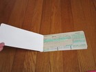 Vintage Usair Airlines Liberty Travel Passenger Receipt Paper Collectible