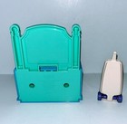 Vtg Little Tikes Dollhouse Grand Mansion Dresser And Upright Vacuum