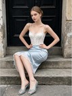 Caradise Jelly Mule Kitten Heel Sandals For Women Jelly Summer Shoes