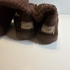 Ugg 5817 Classic Cardy Brown Knit Pull On Boots Women   s Us 7