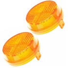New 1997-2019 For Hon-da Shadow Valkyrie Turn Signal Lens 33401-mfr-305 Set Of 2