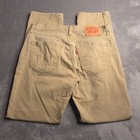 Levis 511 Mens Slim Fit Jeans 32 Beige All Seasons Tech