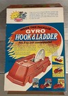 1972 Quaker Cap n Crunch Peanut Butter Cereal Box Gyro Firetruck