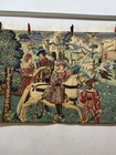 Vintage Fabulous Aubusson Style Pictorial Figurative Tapestry Wall Hanging