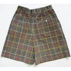 Lizsport Vintage Corduroy Plaid Shorts High Waist Cotton Womens 6 Liz Claiborne