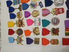 Lot  2 Of 50 Fiesta Medals Pins San Antonio