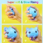 Squishies  Slow Rising Galaxy Squishy Toys Set - 6 Pack Soft Kawaii Big Squis   