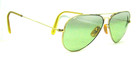 Ray-ban Usa 1940s Vintage B l Aviator Top Mirror Gnt  12kgf Rb-3 Mint Sunglasses