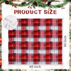 3 Pcs Christmas Throw Blankets Flannel Blanket Gsm Buffalo Cozy Plaid Throws