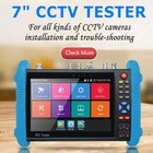 8k Cctv Ip Camera Tester Vga Hdmi 8mp Tvi Cvi Ahd Tester 7inch Monitor Ipc-9800