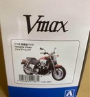 Yamaha Vmax Fire Red 1 12 Diecast Motorcycle Model New Used