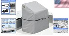 Boat Center Console Cover Waterproof 900d Polyester Gray 30x40x44 Inches