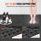 Interlocking Drainage Floor Mat 12  X 12  Pvc Non-slip Floor Tiles 55 Pack