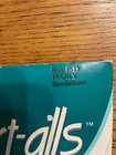 Vintage Comfort-alls No Lines From Panty To Toe Pantyhose  Size C d Ivory - Nos